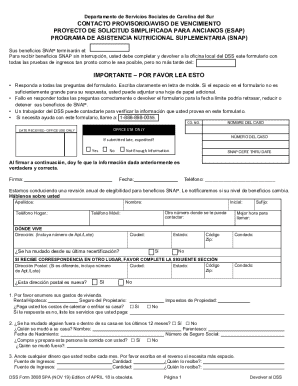 Dss form 3808 spa