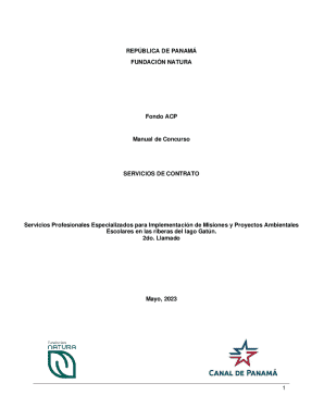 Manual de concurso