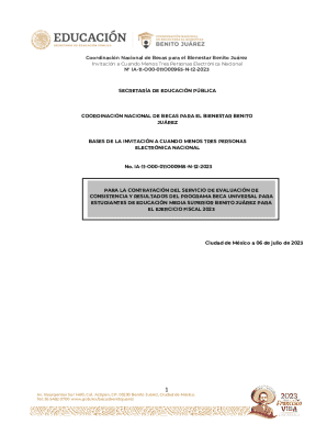 Invitación a cuando menos tres personas electrónica nacional