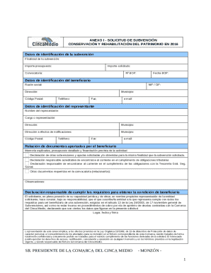 Anexo i - solicitud de subvenci?n
