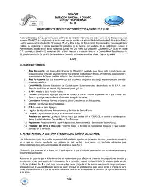 Invitacion nacional a cuando menos tres personas no. 11