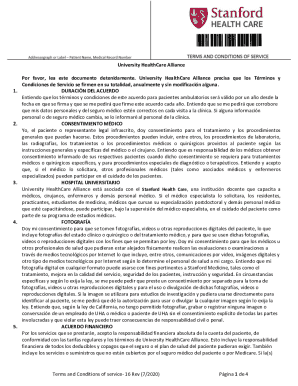 University healthcare alliance terms and conditions