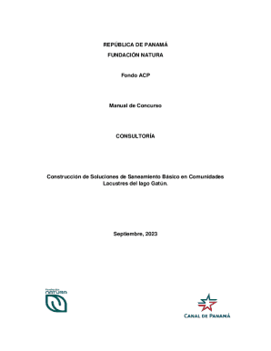 Manual de concurso