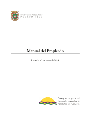 Manual del empleado