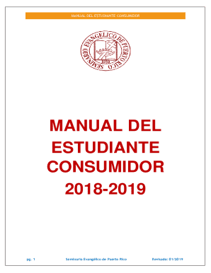 Manual del estudiante consumidor