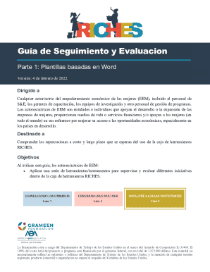 Guía de seguimiento y evaluación