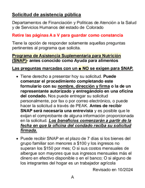 Solicitud de asistencia pública