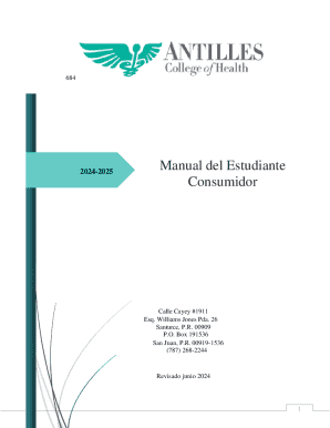 Manual del estudiante 2024-2025