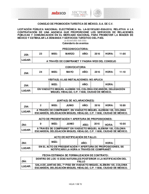 Licitación pública nacional electrónica no. la-021w3j001-e68-2016