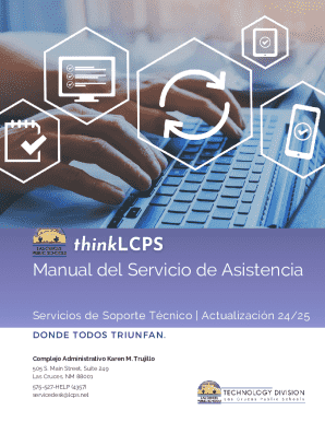 Manual del servicio de asistencia