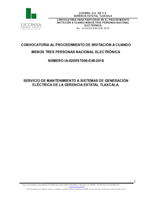 Convocatoria liconsa