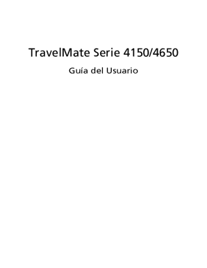 Guía del usuario del travelmate serie 4150/4650