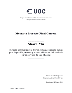 Memoria proyecto final carrera