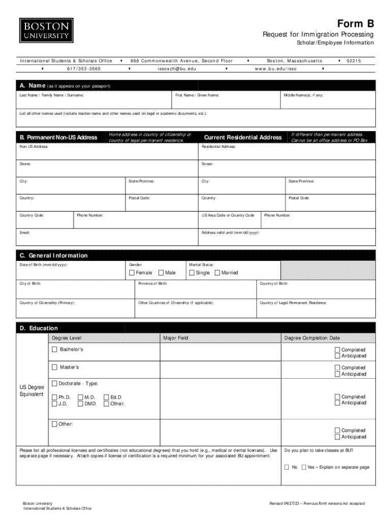 Form preview