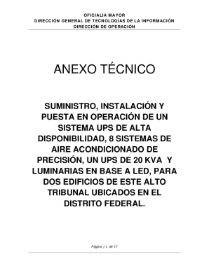 Direccin de operacin