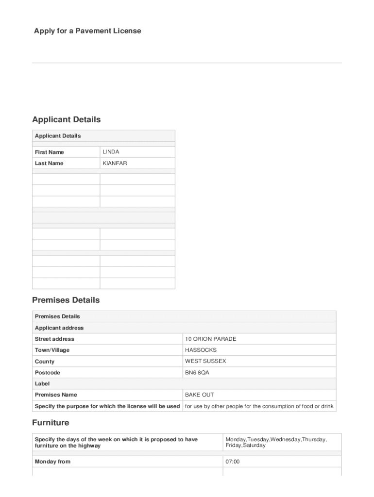 Form preview