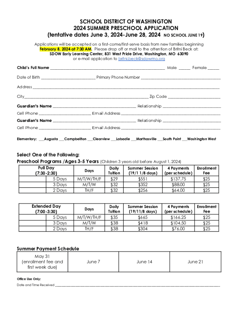 Form preview
