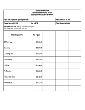 Form preview
