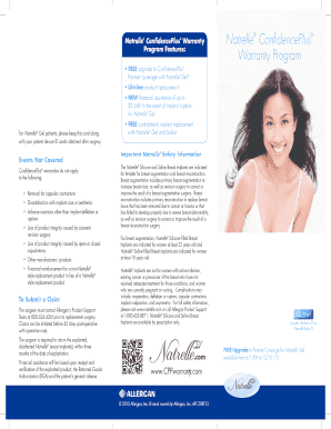 Natrelle ConfidencePlus Warranty Program