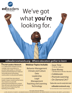 Ed Leaders Network Subscription Form