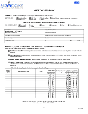 Asset Transfer Form