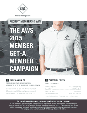 AWS Membership Application