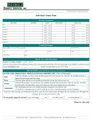 Individual Census Form