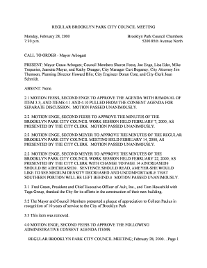 Thank you letter to boss for job opportunity - Trepanier, Jeanette Meyer, and Kathy Draeger City Manager Curt Boganey City Attorney Jim - citysearch brooklynpark