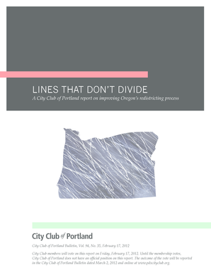 LINES THAT DON'T DIVIDE - City Club of Portland - pdxcityclub