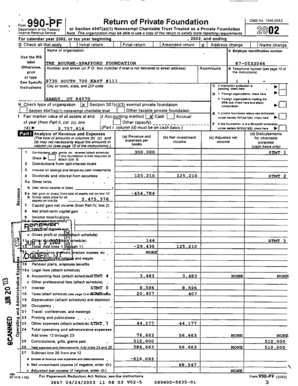 Form 990-PF Return of Private Foundation