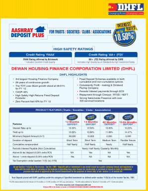 Trust Deposit Application Form