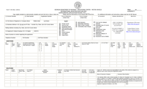 Georgia IRP Schedule C Form T-140