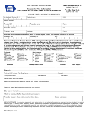 Iowa Medicaid Angiotensin Receptor Blocker Prior Authorization Form