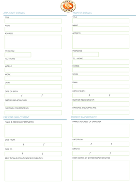 UK Pub Business Application Form