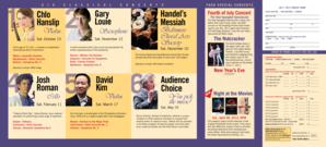 2011–2012 Reading Symphony Orchestra Concert Order Form