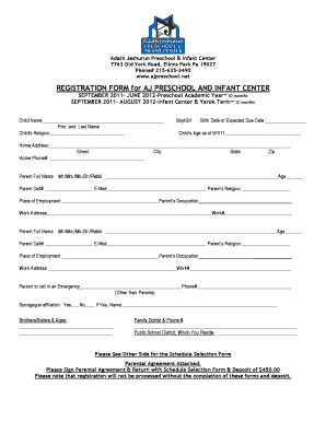 Form preview