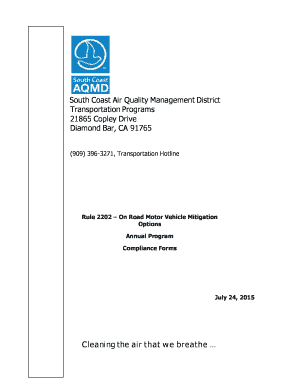 Rule 2202 Registration Form