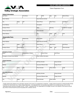 Patient Registration Form