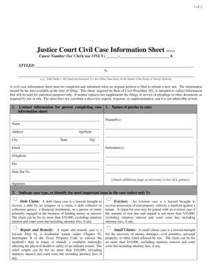 Texas Repair and Remedy Petition