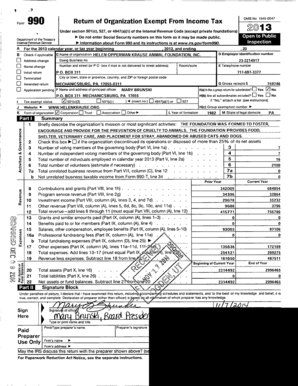 Form 990 Return of Organization Exempt From Income Tax