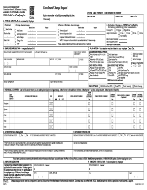 CIGNA HealthCare Enrollment/Change Request Form