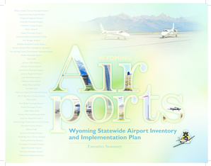 Wyoming Statewide Airport Inventory and Implementation Plan ... - legisweb state wy