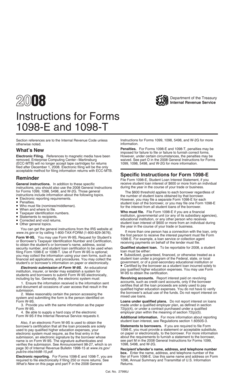 Instructions for Forms 1098-E and 1098-T