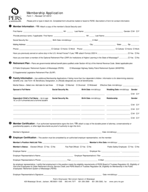 Membership Application Form