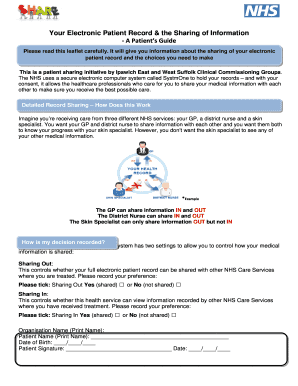 Patient Guide to Electronic Record Sharing