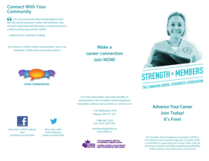 CDHA Student Membership Application