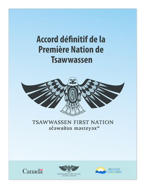 Tsawwassen Final Agreement French November 21 2007.doc - bibliotheque gouv qc