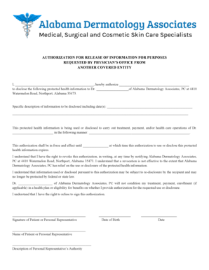 Authorization for Release of Health Information