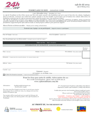 24h of Skiing Donation Form