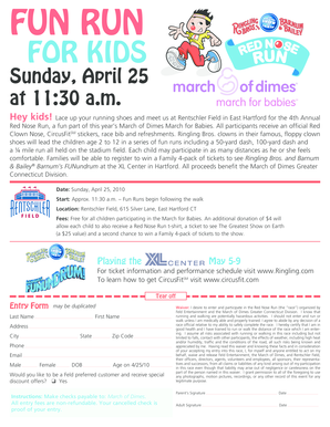 Red Nose Run Entry Form